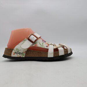 Birkenstock Papillo Pisa Women’s EU 38 US 7 Multicolor Floral Sandals Buckle